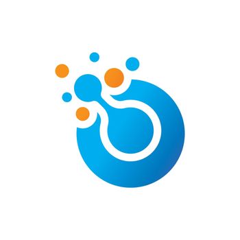 Molecule logo design