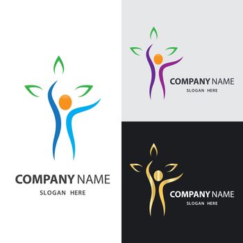 Wellness logo images design