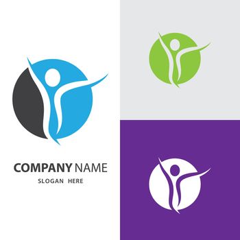 Wellness logo images design