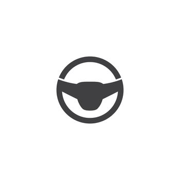 Steering wheel logo 