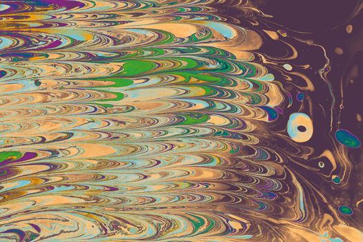 marbling art patterns as abstract colorful background
