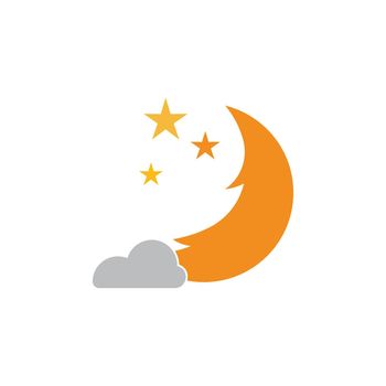 Moon ilustration logo