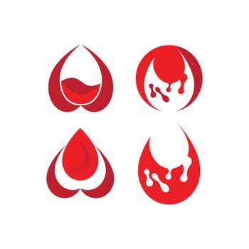 Blood ilustration logo 