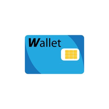 wallet logo vector 
