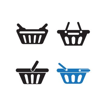 Basket shooping logo 