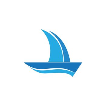 sailing logo vector 