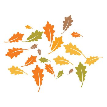 oak leaf background logo 