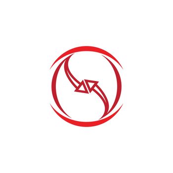 Arrow ilustration logo 