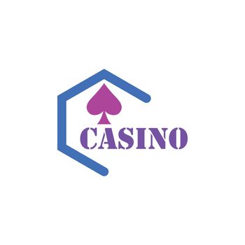 Casino logo vector
