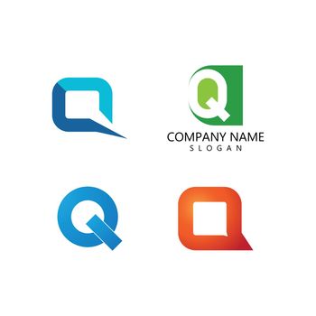 Q letter logo 