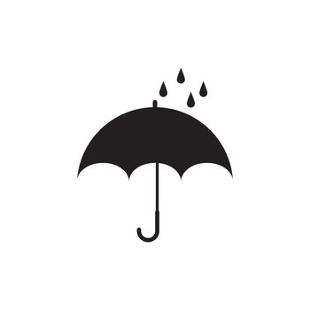 umbrella logo vector 