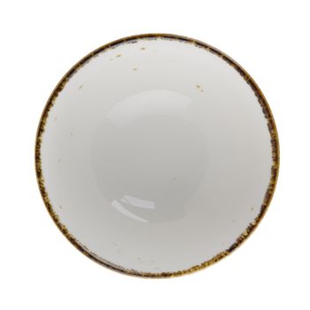 White ceramic bowl