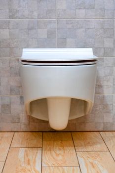 Toilet bowl. Plumbing unit
