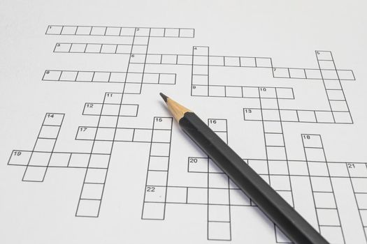 crossword that develops memory based on intelligence and logic