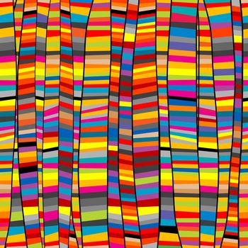 Colorful geometric striped ethnic style background