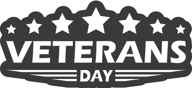 design vector template Veterans day.