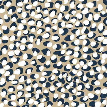 Leopard seamless pattern set. Animal skint print. Vector cool jaguar abstract design fabric