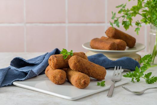 Meat croquets