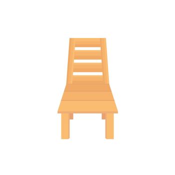 wooden chair vector illustration design concept 