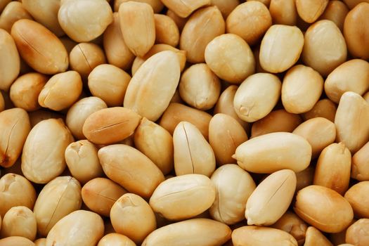 Peanut texture. food background of peanuts beans.