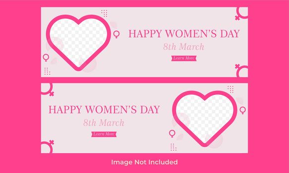 international women's day social media post template