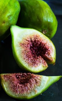 Ripe fig fruits