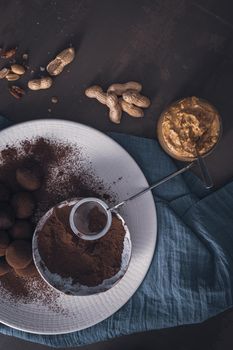Craft chocolate truffles