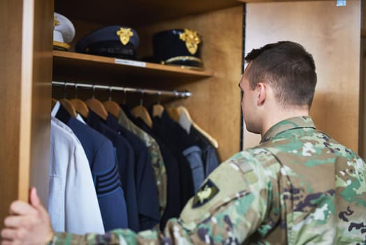 Putting on a uniform is making a promise
