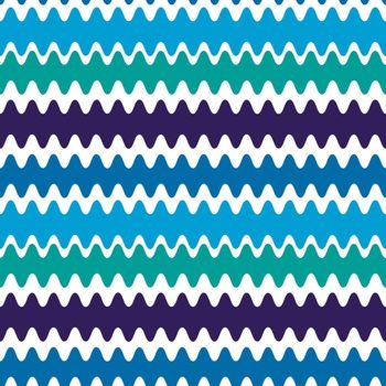 Seamless pattern on a square background - color waves. Geometry, abstraction
