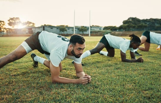 To be a great rugby player, you have to put in the work