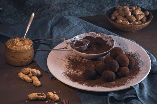 Craft chocolate truffles