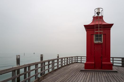 Small red Lighthouse