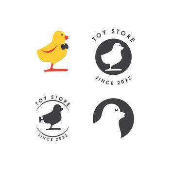 Duck cartoon logo