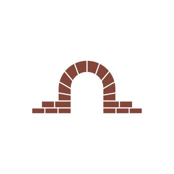 Brick bridge illustration