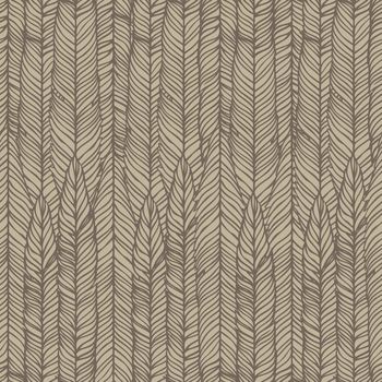 Seamless abstract hand-drawn pattern, waves background