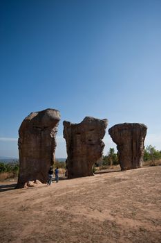 Stonehenge of Thailand (Mo Hin khao) at Chaiyaphum province Thailand