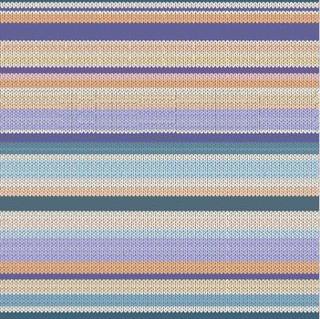 Seamless Knitted Striped Pattern