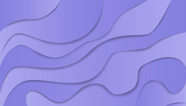 Very peri violet paper cut background