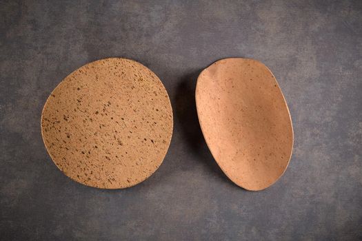 Two cork plates