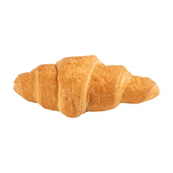 Isolated fresh baked croissant