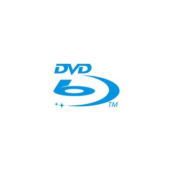 DVD logo icon design template vector illustration