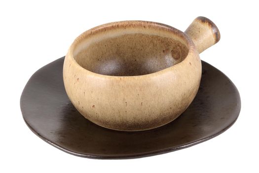 Rustic clay pot 
