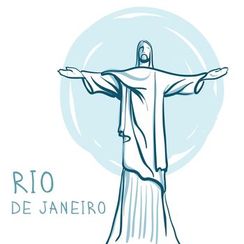Rio De Janeiro and Christ the Redeemer, Brazil