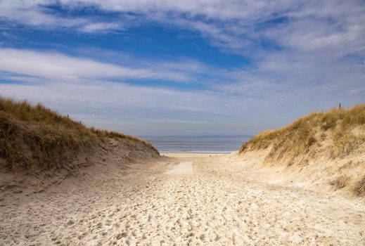 The North Sea coast near Groote Keeten