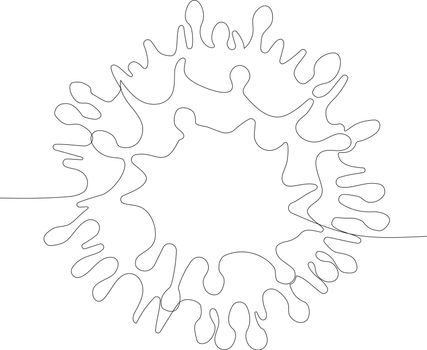 Coronavirus icon. Sars Covid-19 sign