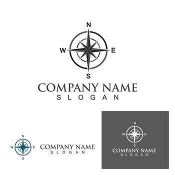Compass logo  signs and symbols vector