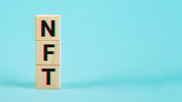 NFT Non fungible token. NFT Non-Fungible Token -- a blockchain a