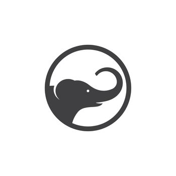 Elephant logo illustration