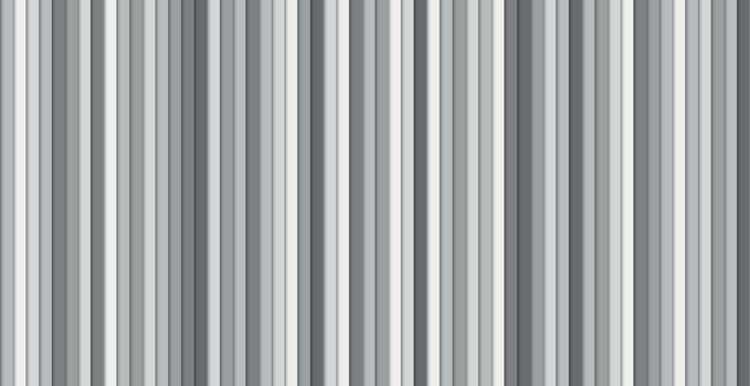 Light vertical lines on a gray panoramic background - Vector