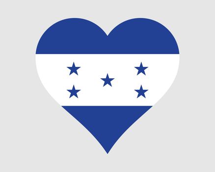 Honduras Heart Flag